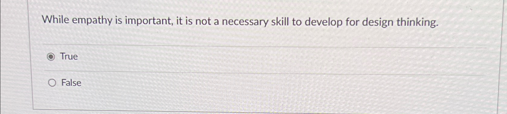  While empathy is important, it is not a necessary skill to
