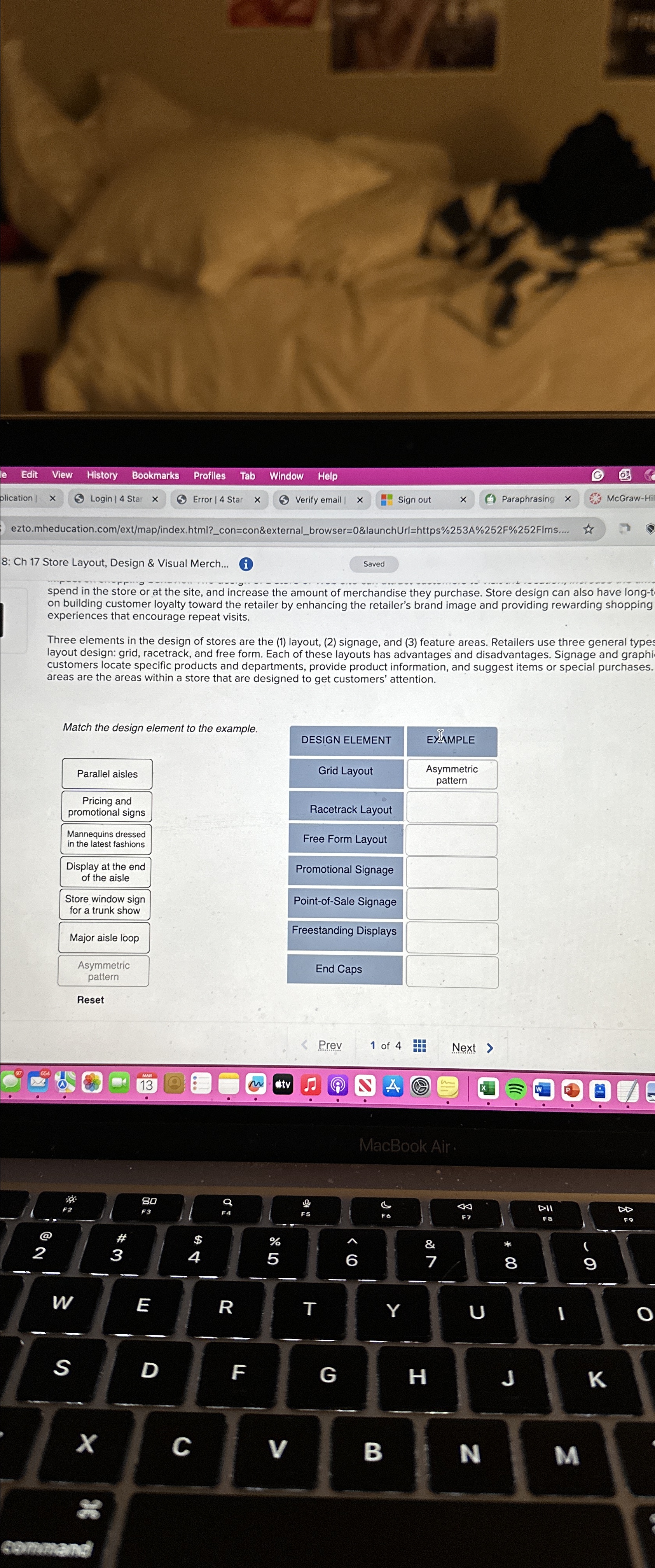  8: Ch 17 Store Layout, Design & Visual Merch... spend in