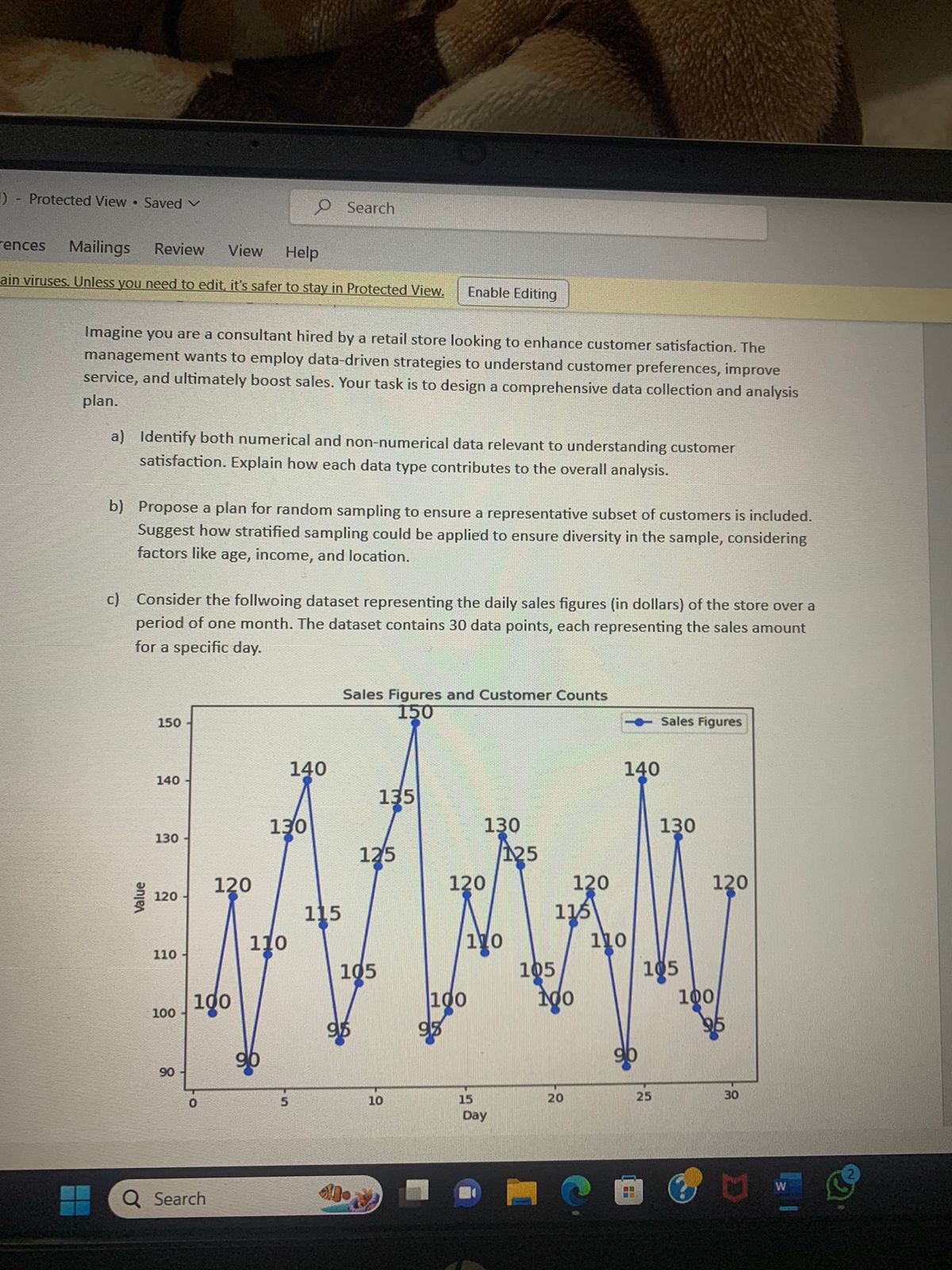  Protected View * Saved Search rences Mailings Review View Help ain