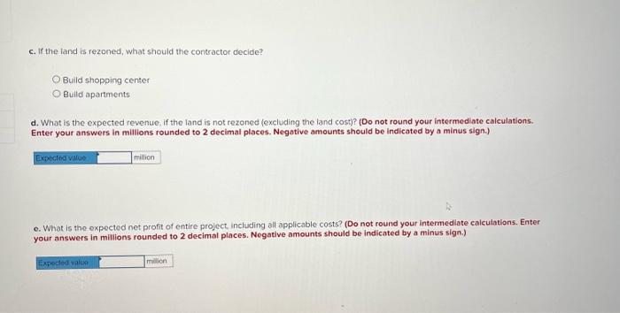 The land is currently zoned for four homos per acre, but she