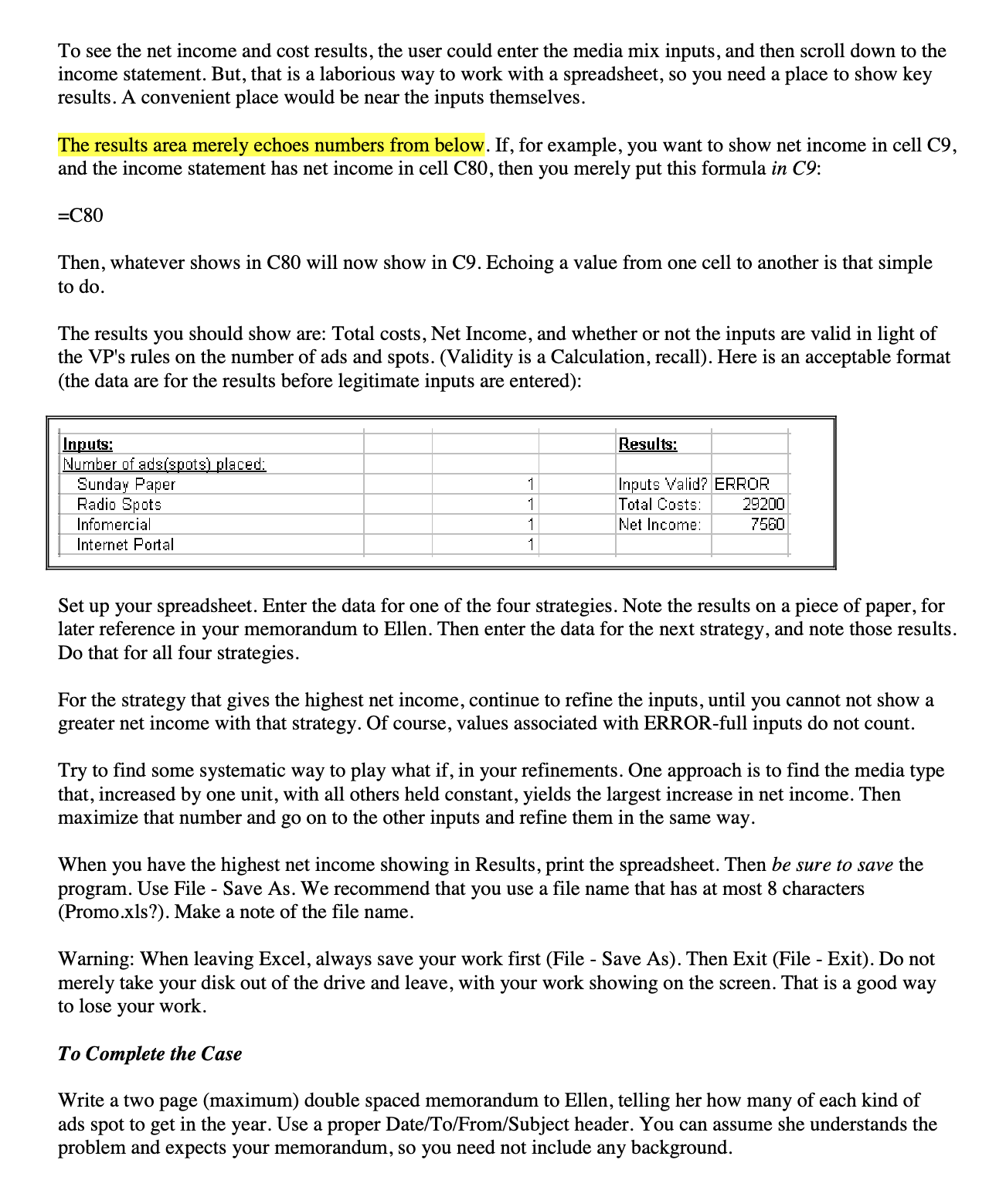 shareable for download please!! State your recommendation in the first paragraph. You