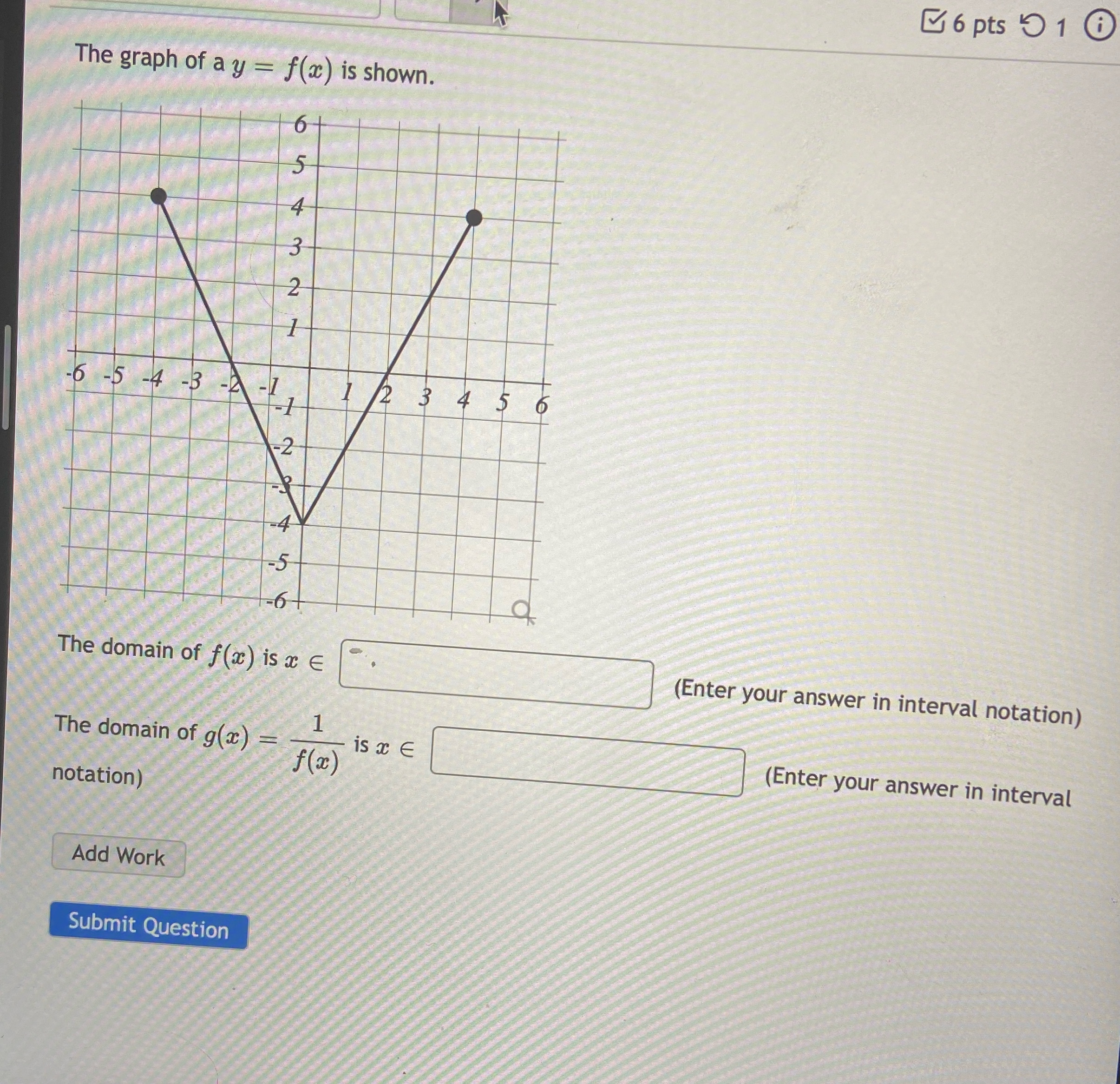 Please help and show work 6 pts 9 1 8 The graph