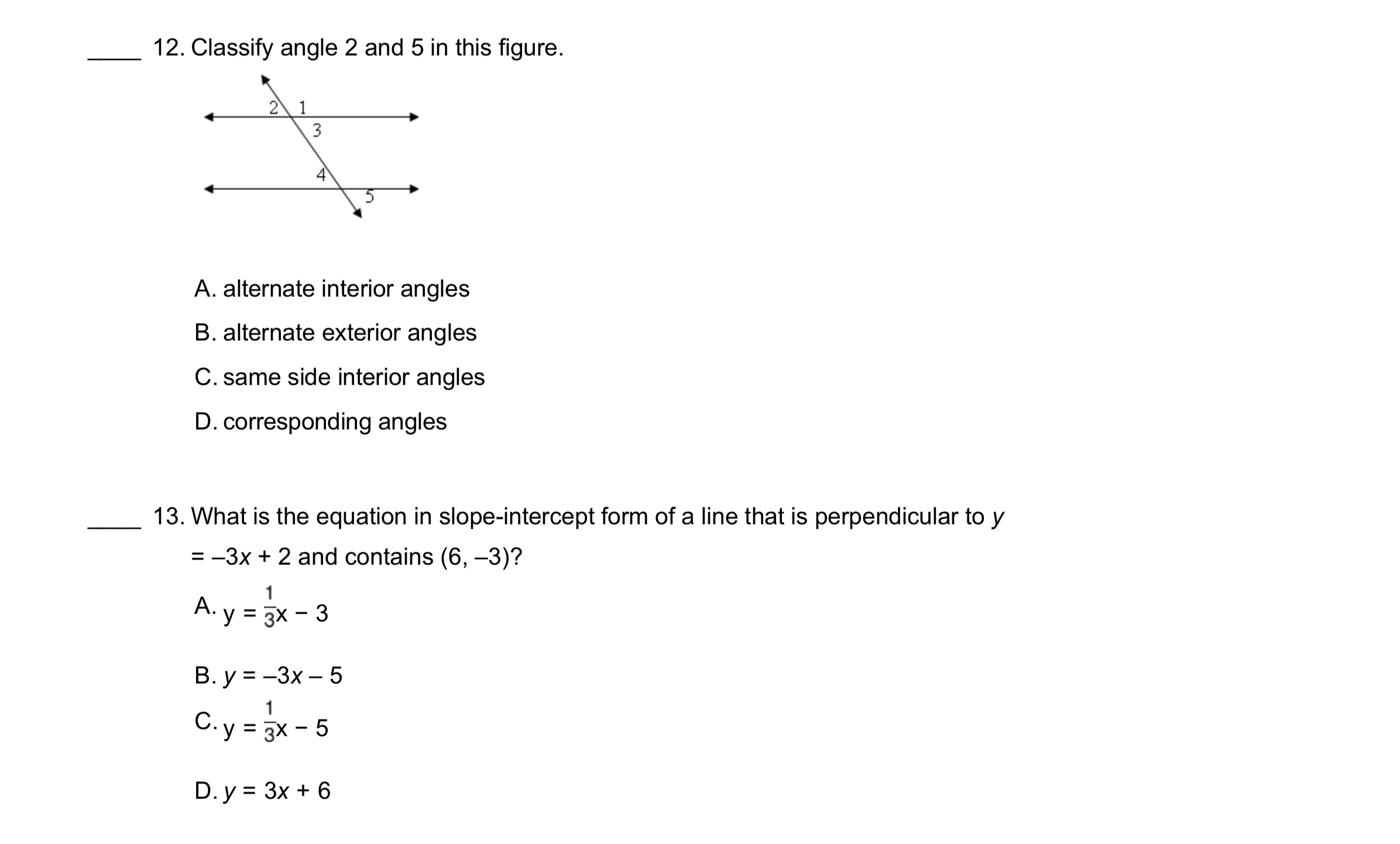 the value of x? 110 A. 110 B. 70 C. 45 D.