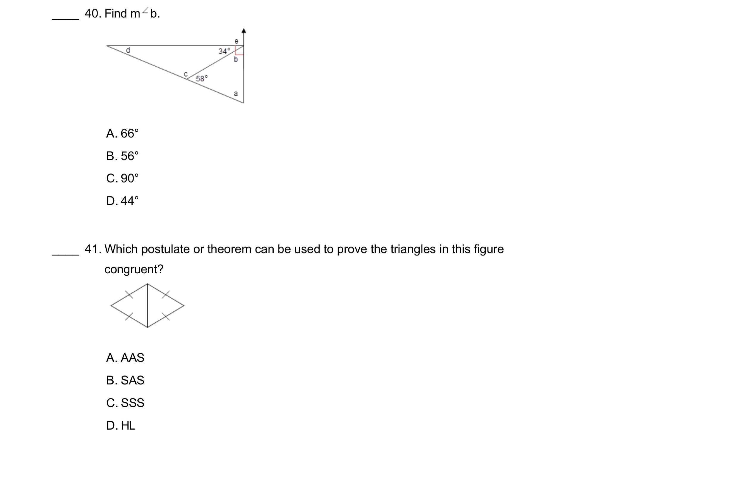 3522. Find the value of x in this figure. 4x - 12