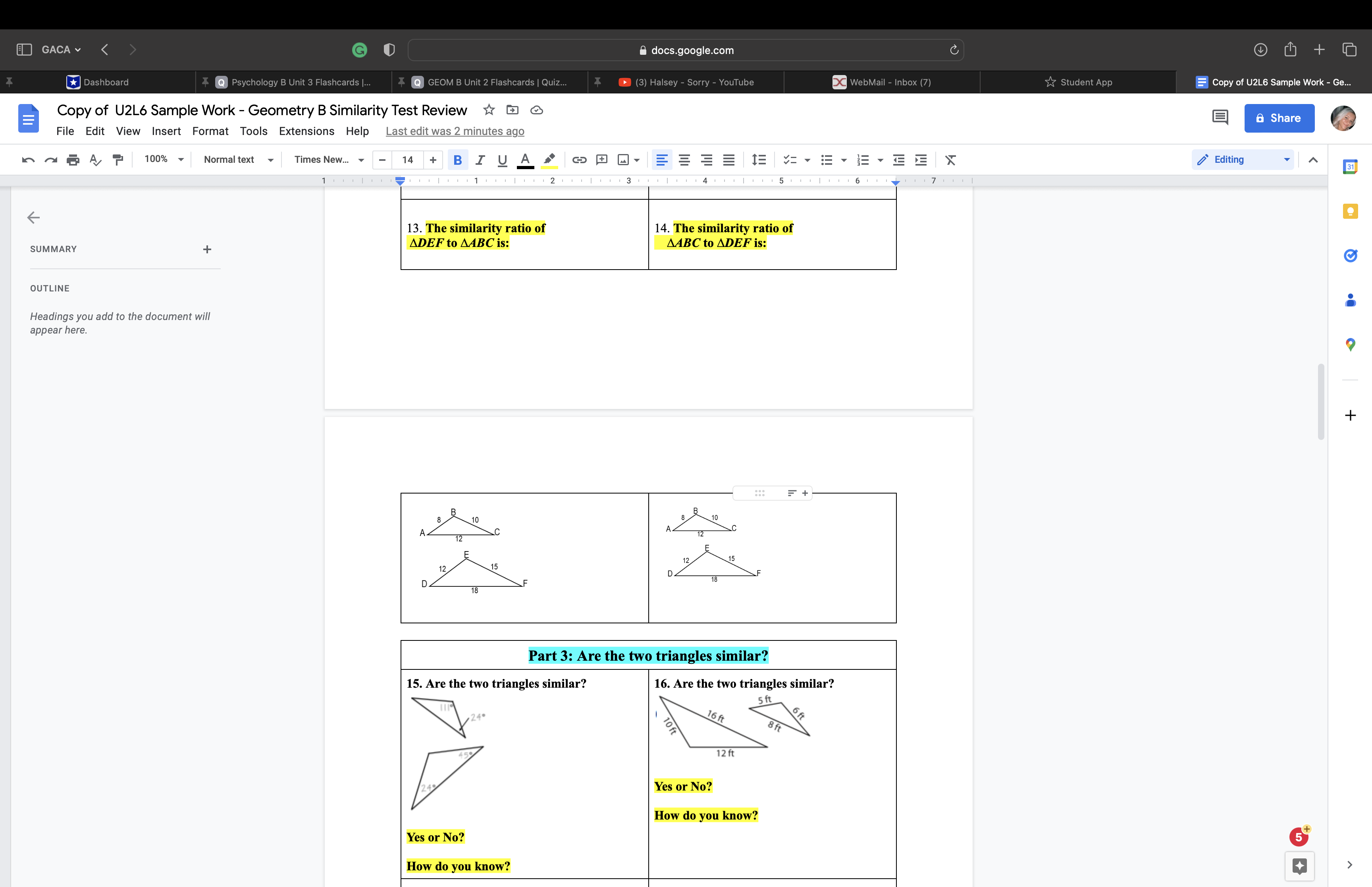 can be used to find the numbers (3:5:9) is called an OUTLINE