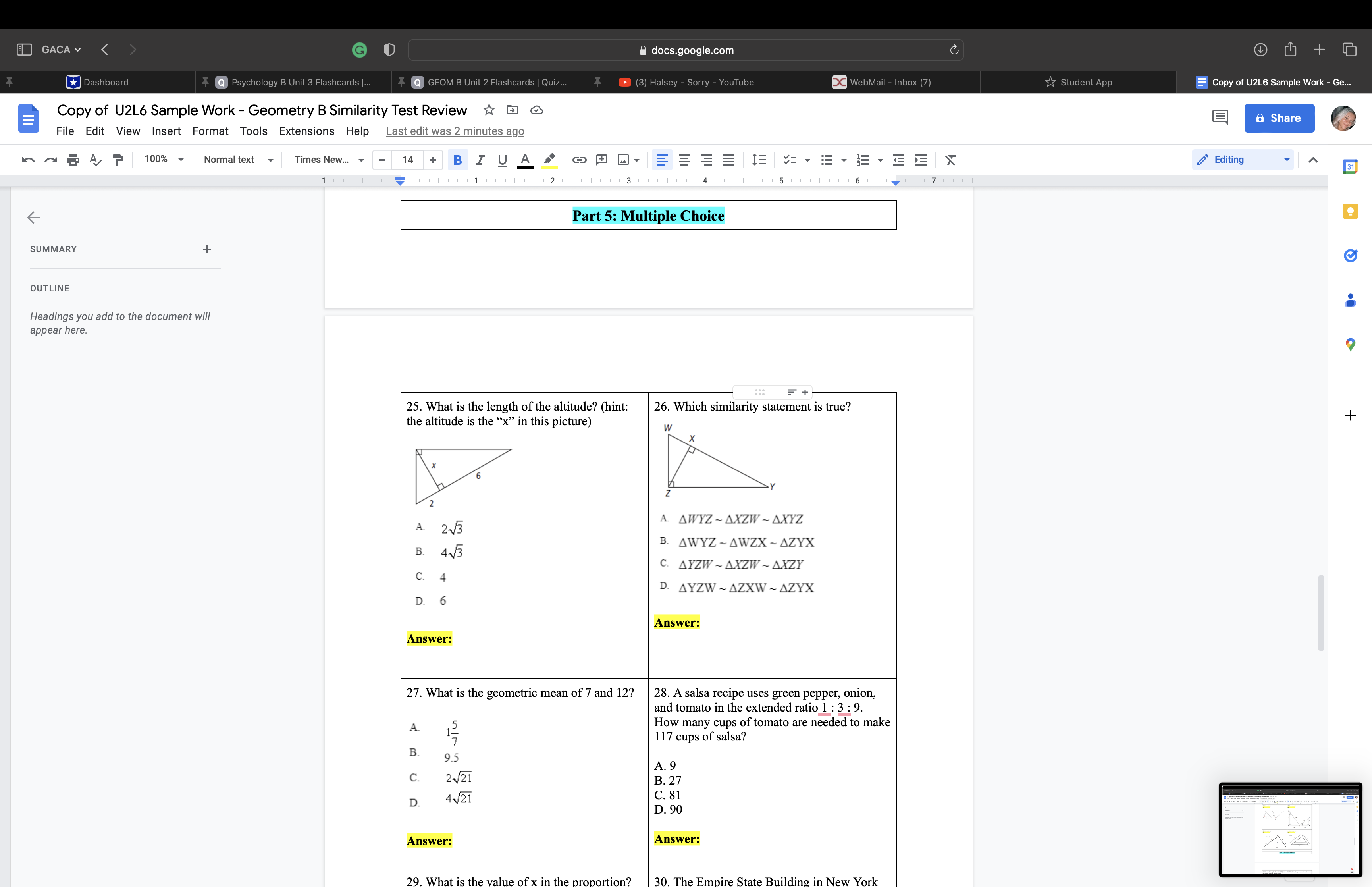 picture below shows an example of that is shown below. 3X =