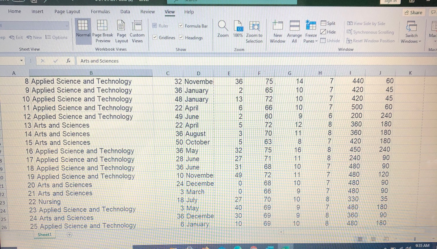 instructions below. 1 Devise a null and alternative hypothesis, then perform a