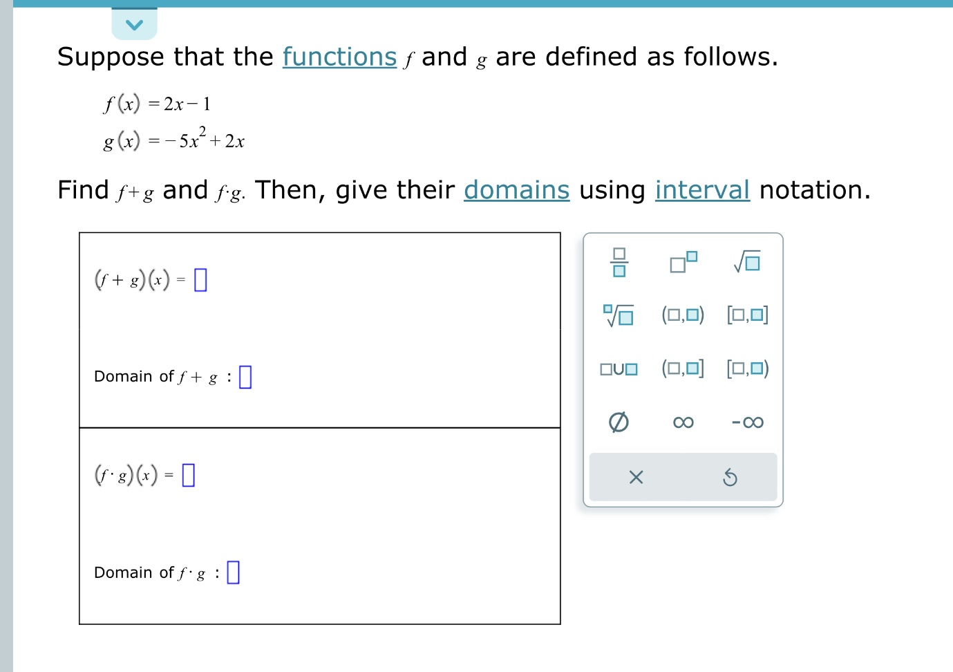 Please help most tutors are getting concept wrong Suppose that the functions