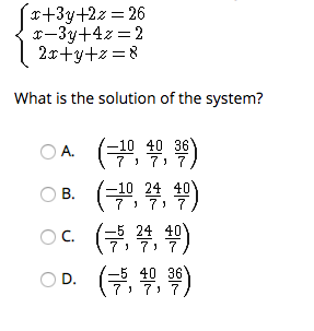 .The determinant of the matrix for the pineapple cake is2,8503,4204,3504,625.The price of
