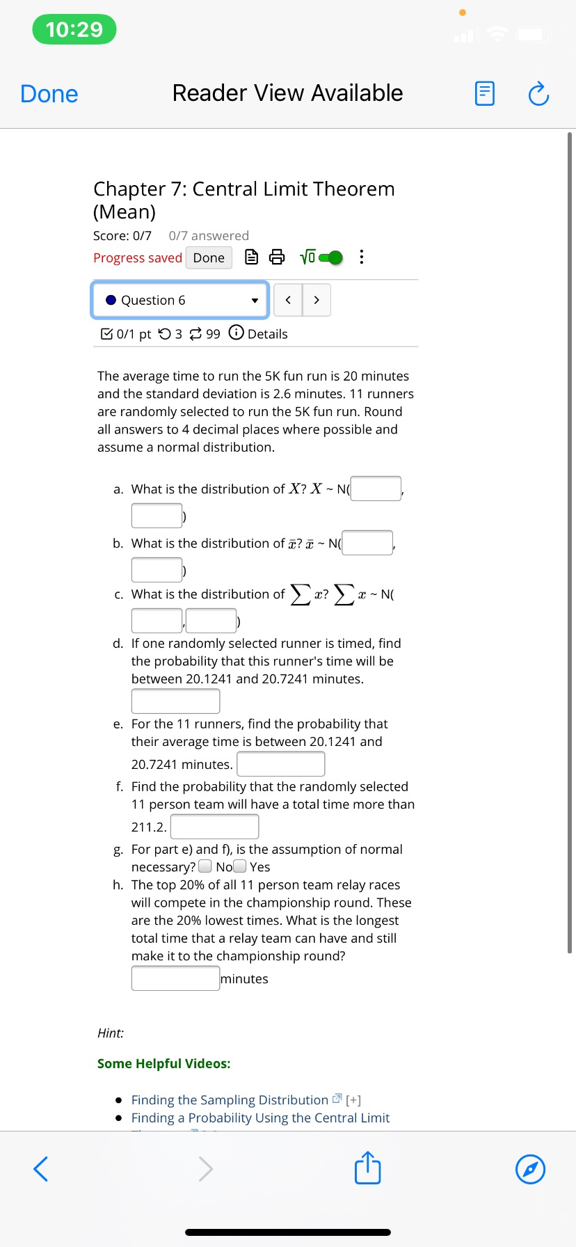 5 0/1 pt 9 3 99 0 Details The average score for