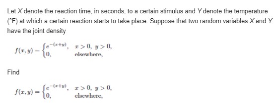 and walk-in facilities are in use, and suppose that the joint density