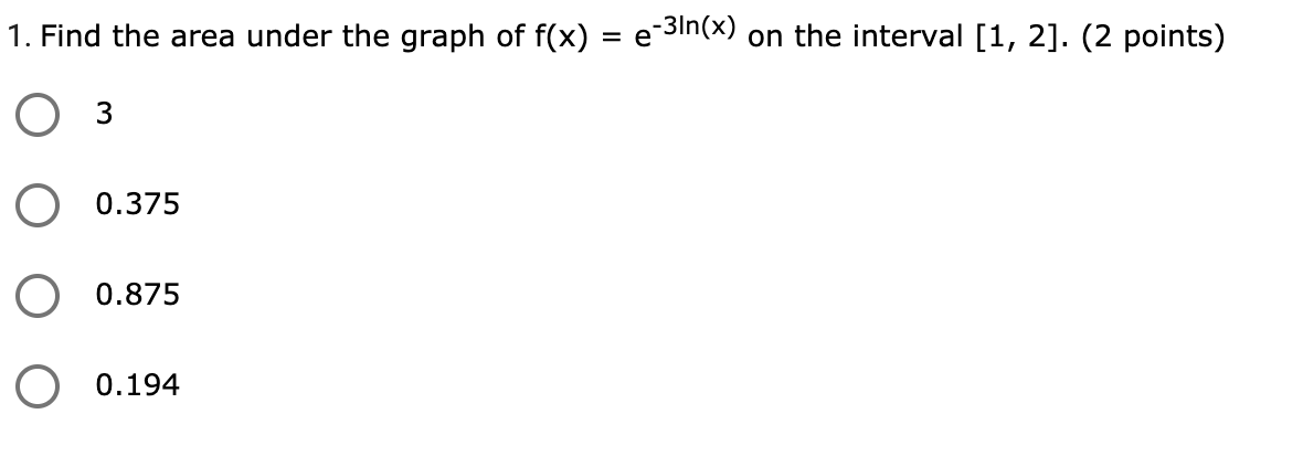 The volume of the solid formed by rotating the region bounded by
