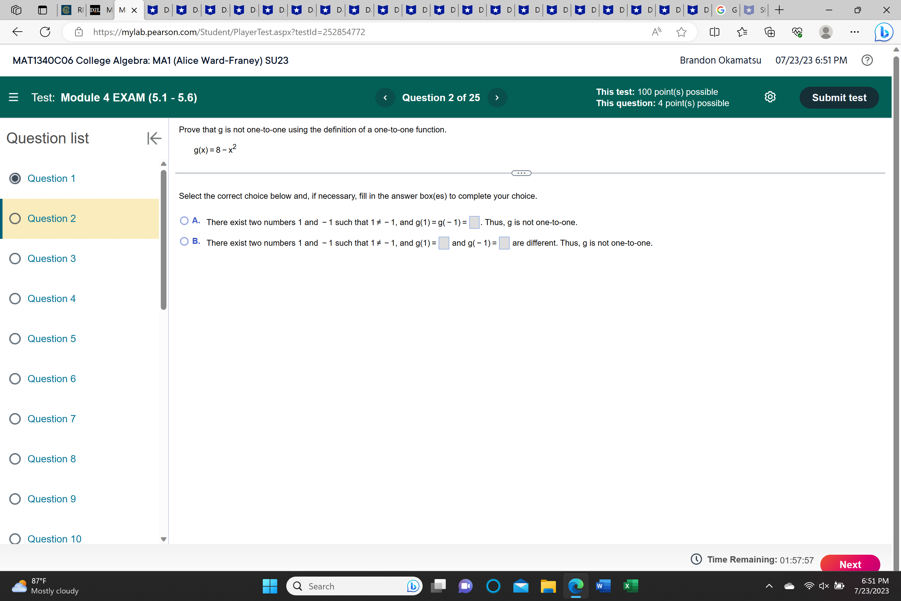 J D | @ RI DEL M M X * D.