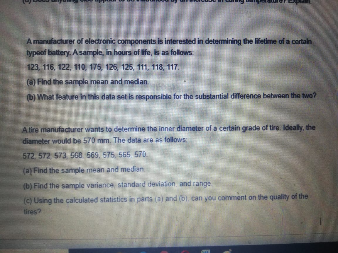 9 (b) Set up a relative frequency distribution (c) Construct a relative
