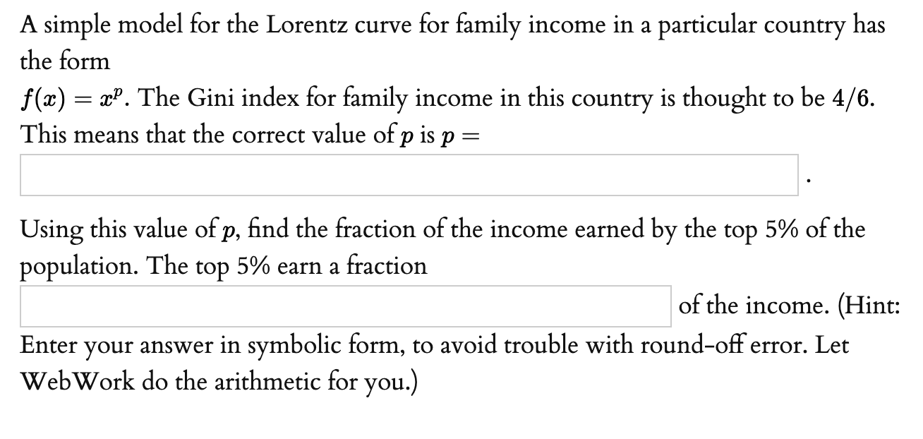 Please show how to compute this problem. Thank you. A simple model