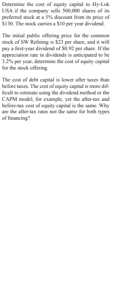 strength data for two samples, one in which specimens were exposed to