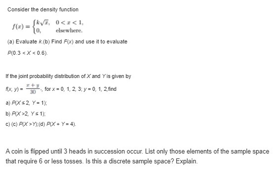 solve them Consider the density function JKVI, 02, Y = 1); c)