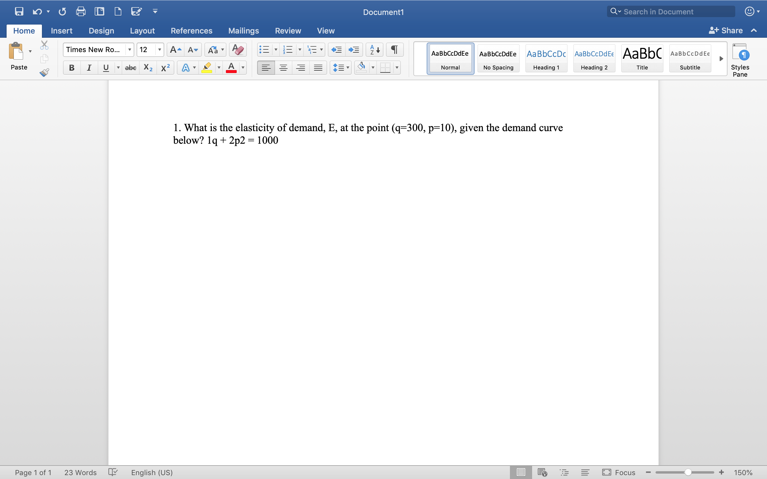 Please i need help with this question Document1 Q Search in Document