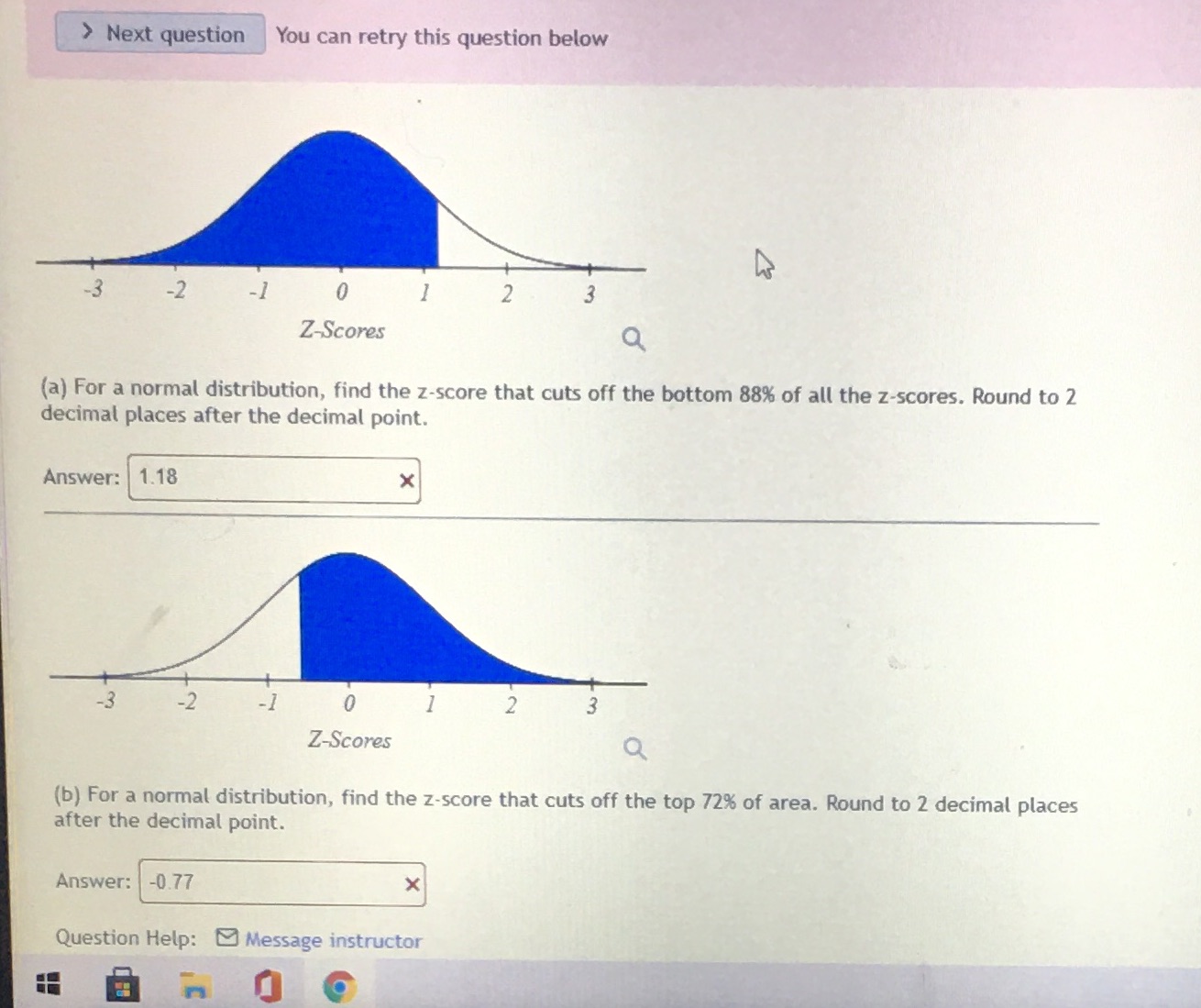  > Next question You can retry this question below -1 2