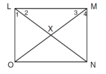 Consider rectangle LMNO below: \fW X 2 4 O Z Y\f