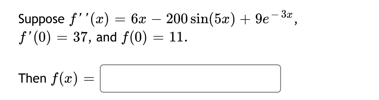 of a(t) = 12t 8 m/s2, 75 seconds after an experiment begins.