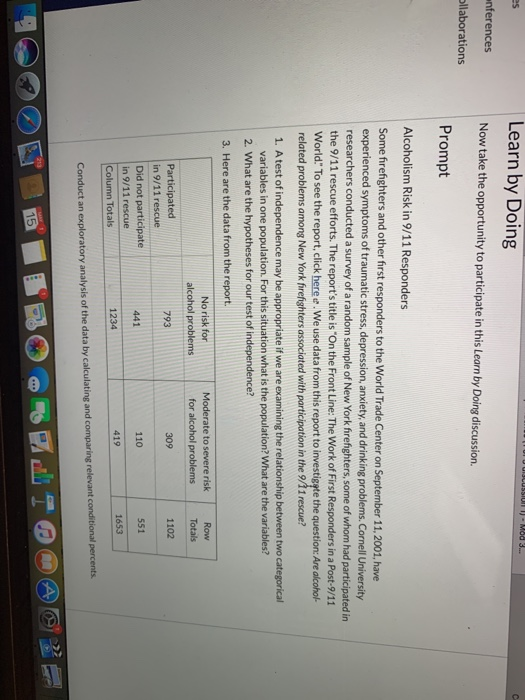 Please answer prompt Learn by Doing inferences Now take the opportunity to