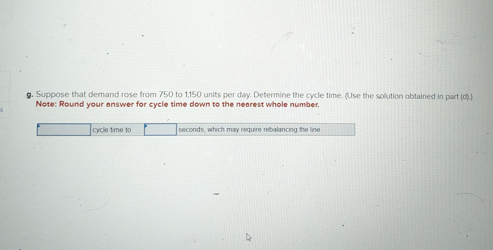  Problem 6-19(Algo) The following tasks are to be performed on an
