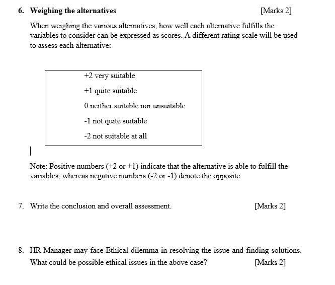 Assignment Question(s): (Marks 15) Read the case study titled as Case Study:
