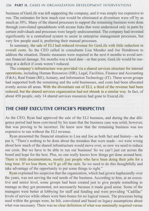 the categories in Figure 27.4 at the end of the case. -