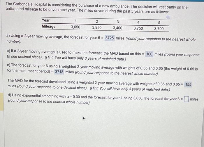 could you please show your work on how to find the answer