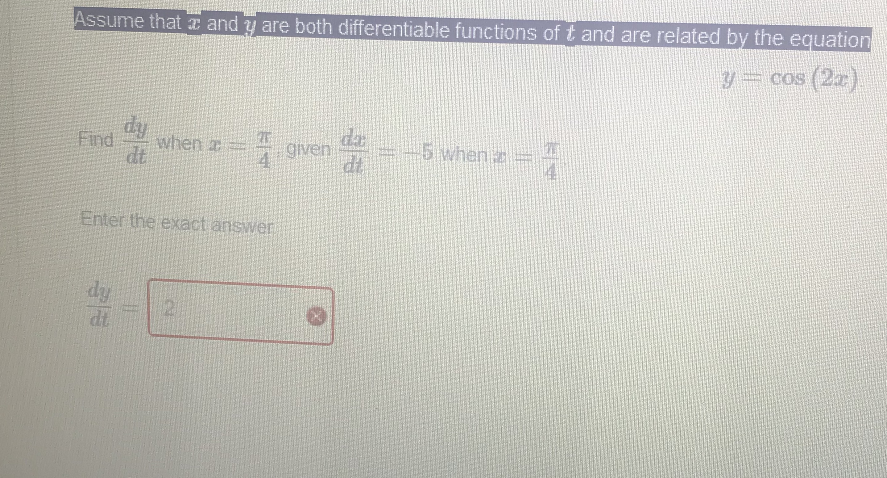 I'm having a hard time understanding this practice problem. I found the