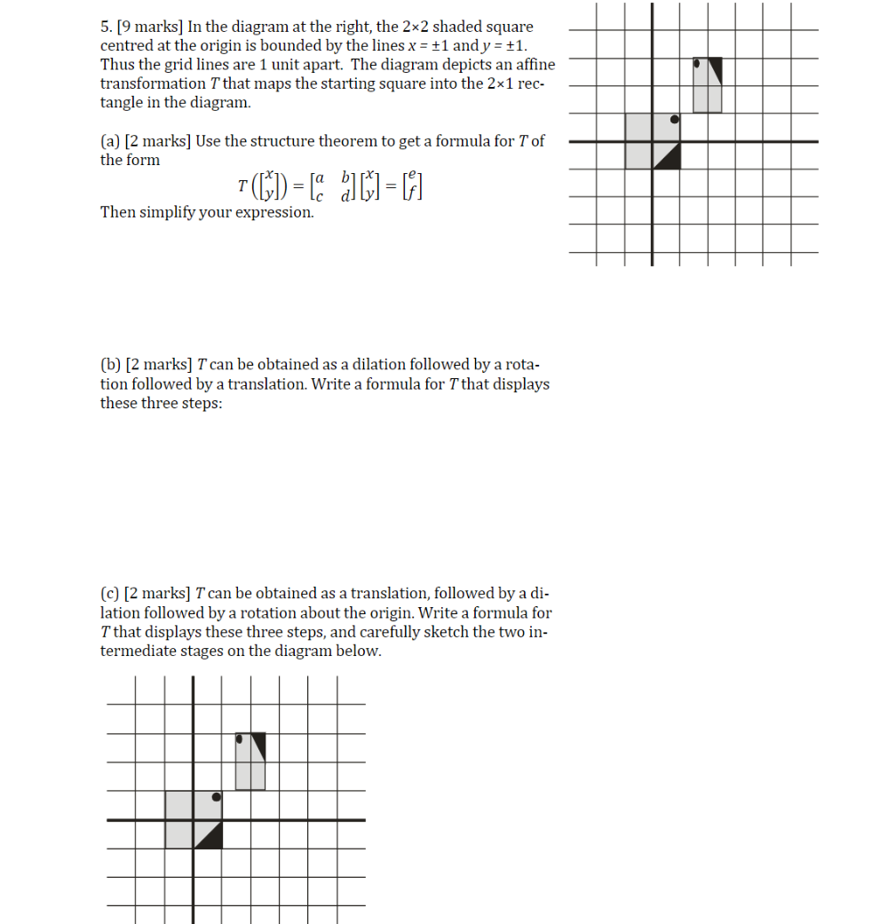 How would I solve this question? 5. [9 marks] In the diagram