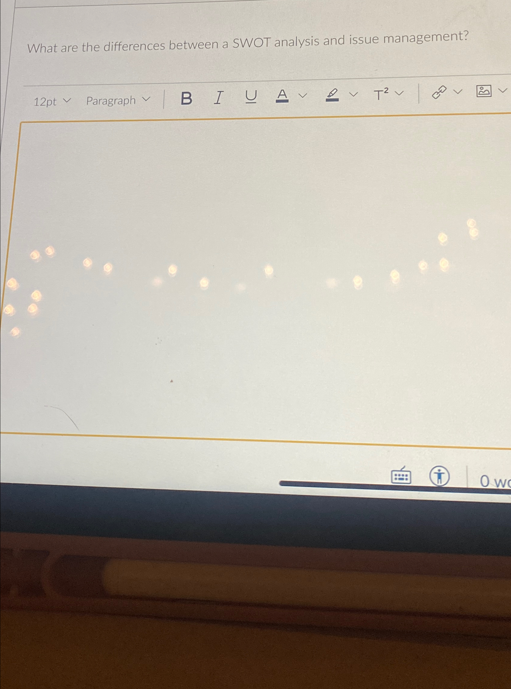  What are the differences between a SWOT analysis and issue management?
