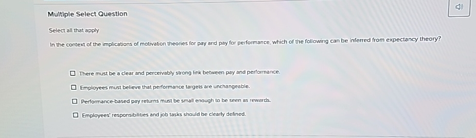  Multiple Select Question Select all that apply In the context of