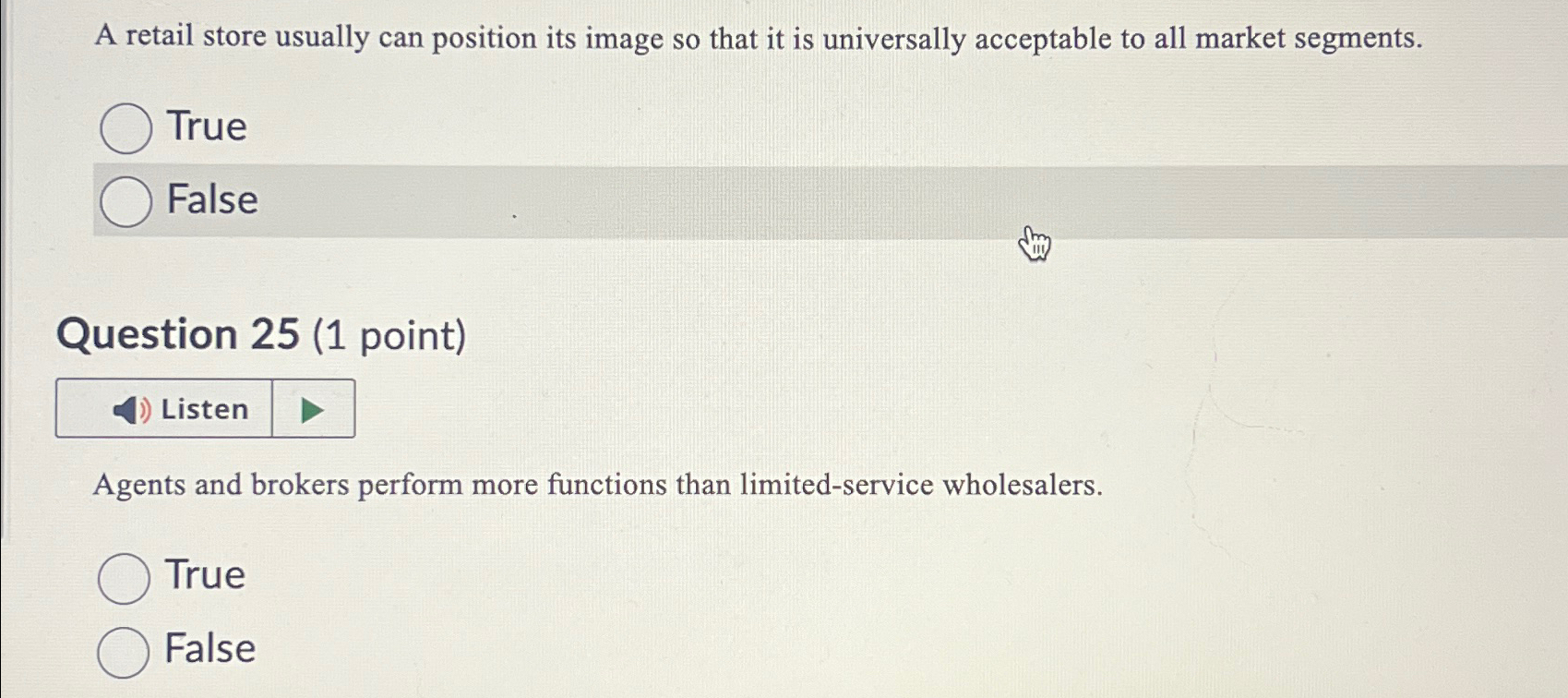  A retail store usually can position its image so that it