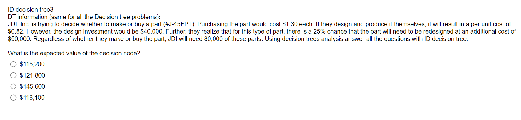  ID decision tree3 DT information (same for all the Decision tree