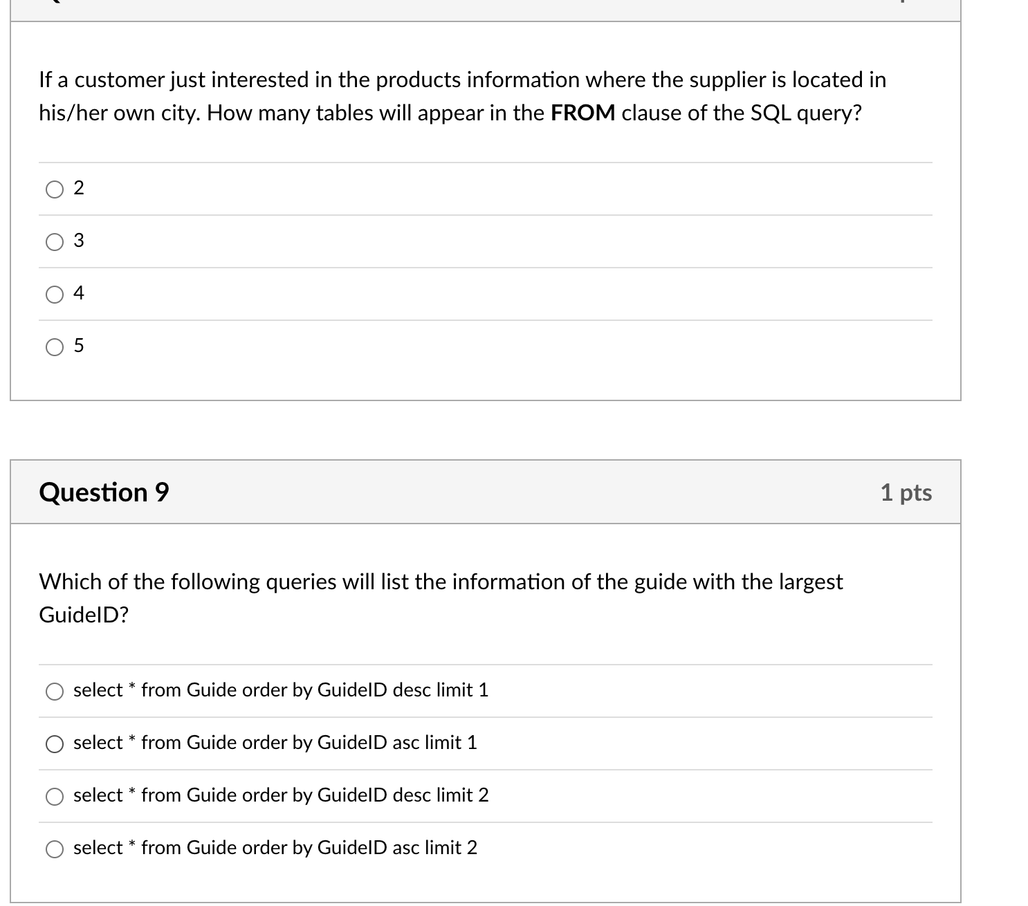 ProdName, HourlyRate FROM Product ORDER BY Category, HourlyRate DESC Retrieves product category,