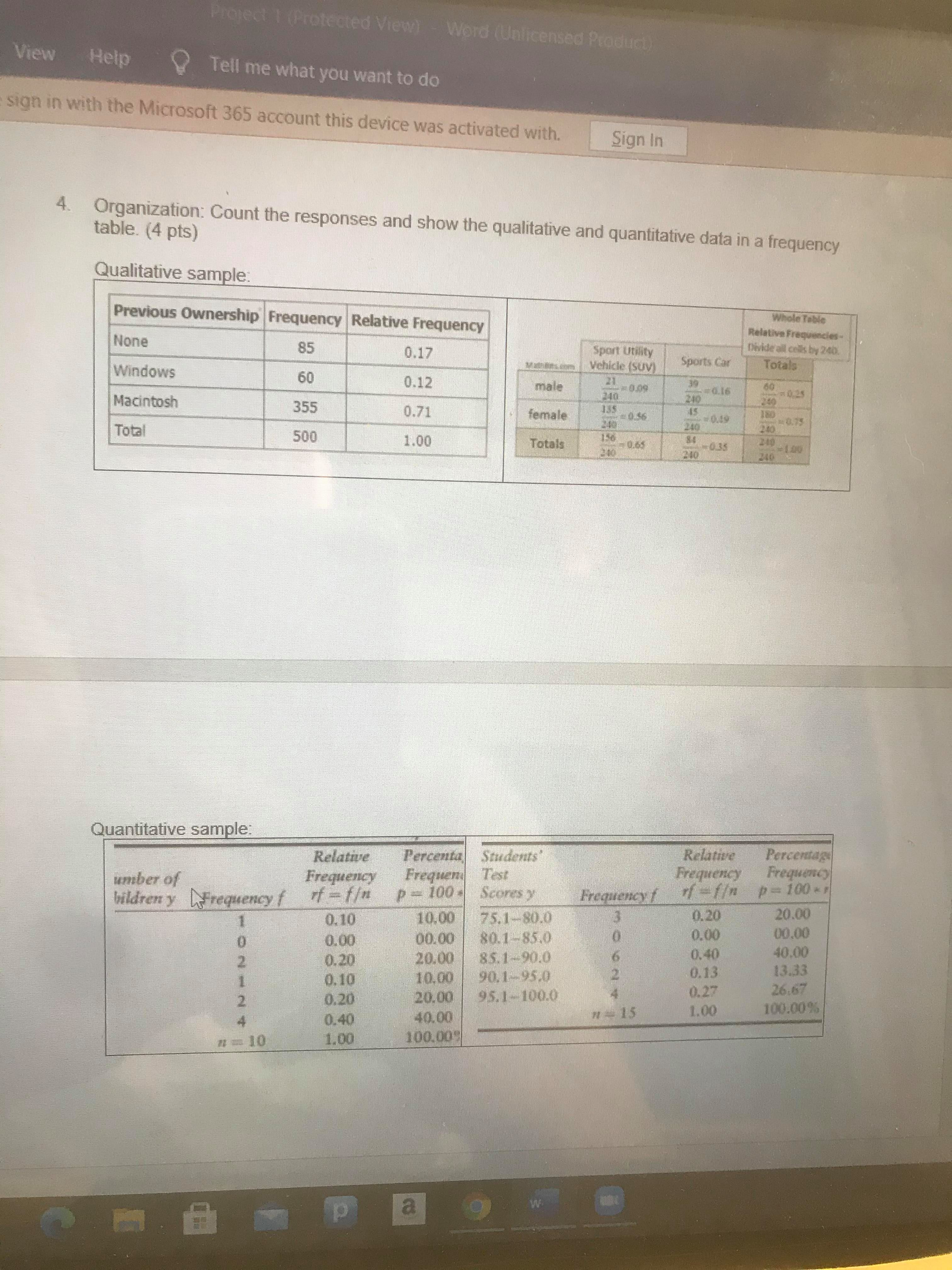 sign in with the Microsoft 365 account this device was activated with.