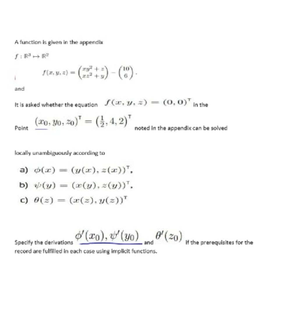 please provide solution of this question A function is given in the