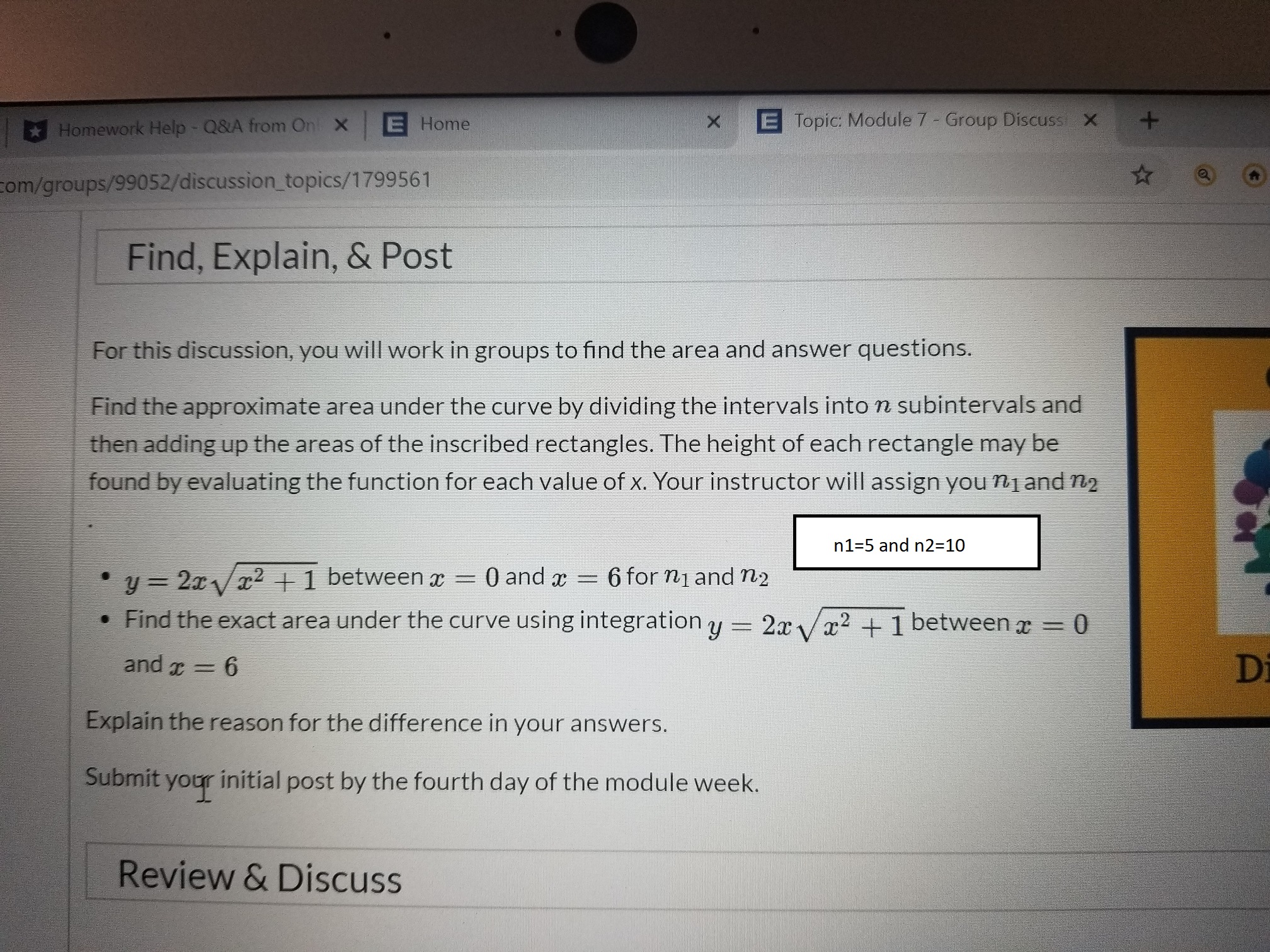  Homework Help - Q&A from On X E Home X Topic:
