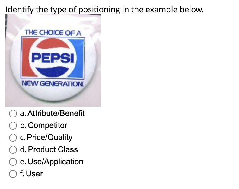 Identify the type of positioning in the example below Identify the type