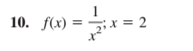 In Exercises I through 12, compute the derivative of the given function