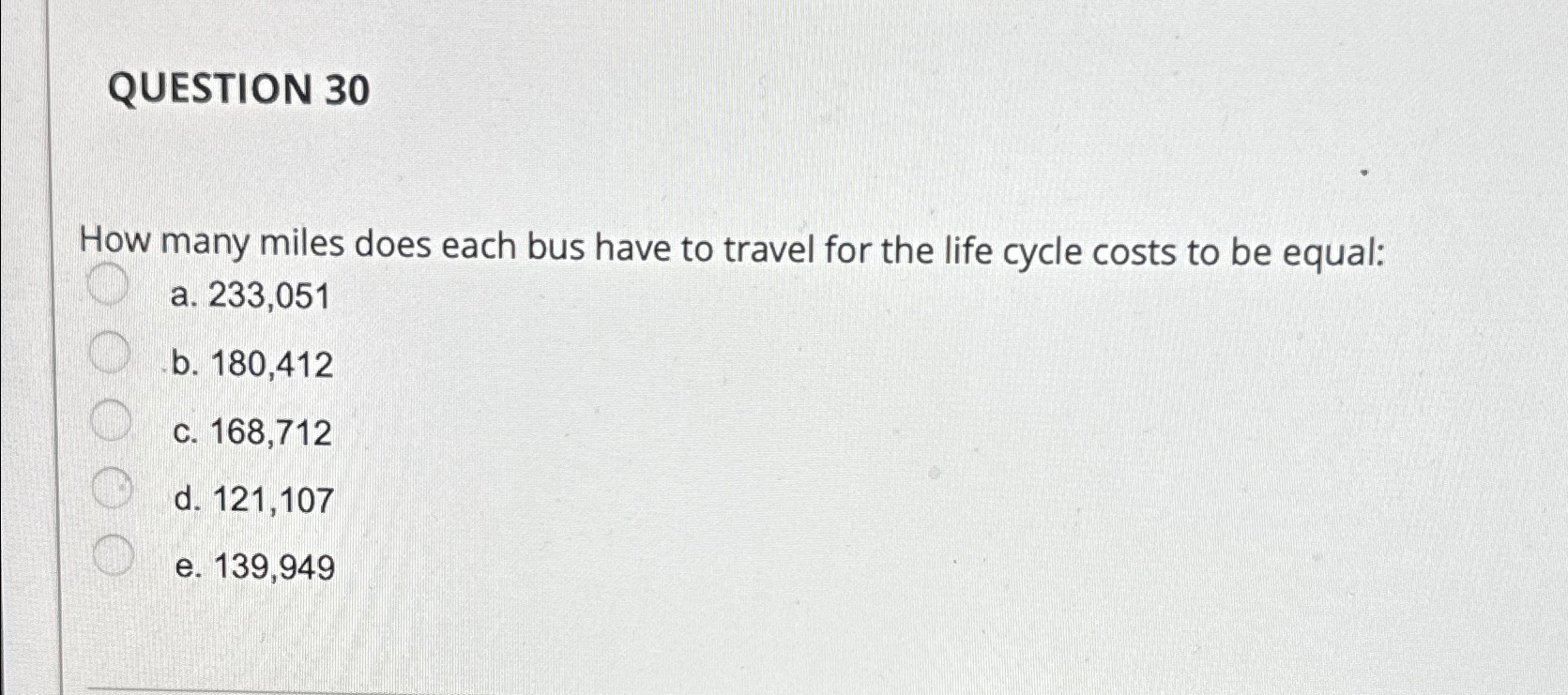  PROBLEM F: Use the following to answer questions 28-30 : Carson