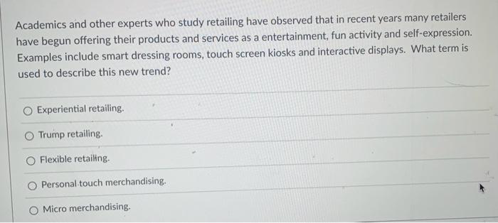  multiple choice please answer all 4 asap Academics and other experts