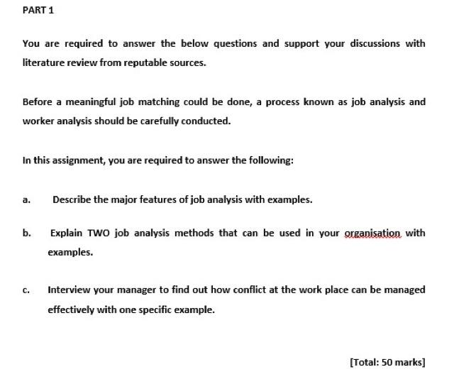 You are required to answer the below questions and support your