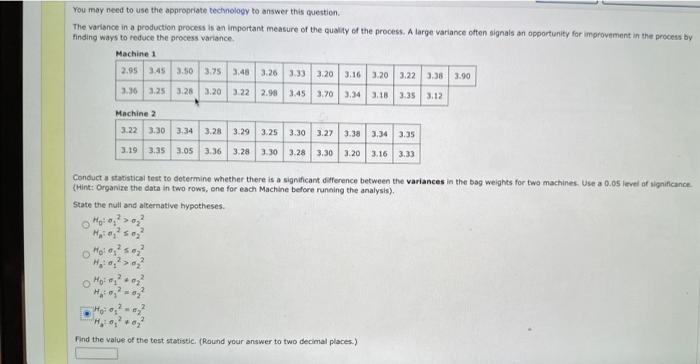  You may need to use the appropriate technology to answer this