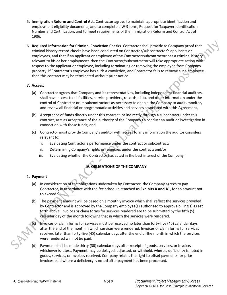 answer the questions below: What are the different termination categories stated on