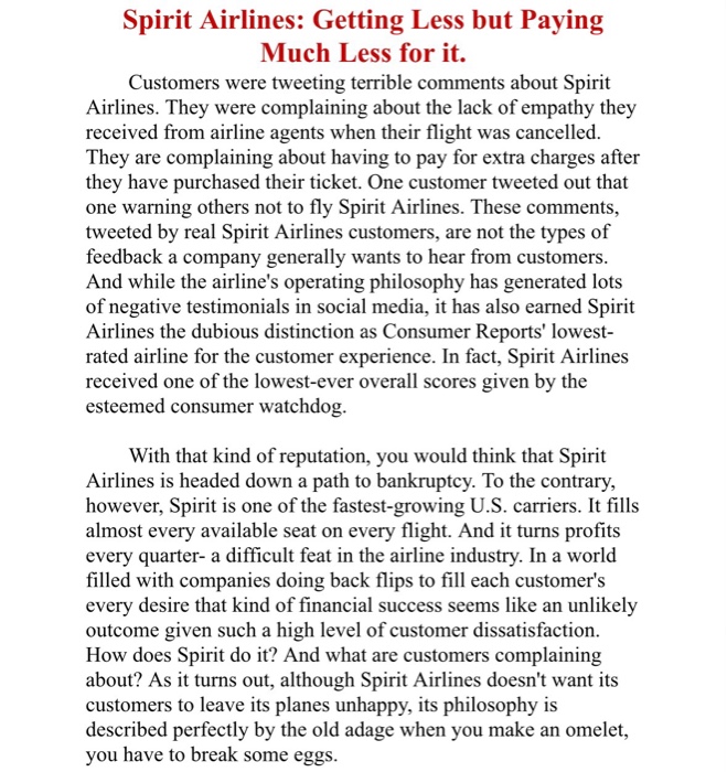  1. Introduce a summary of the case study 2. How does