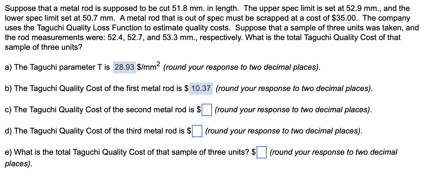 A and B are CORRECT. Please help me find C, D, and