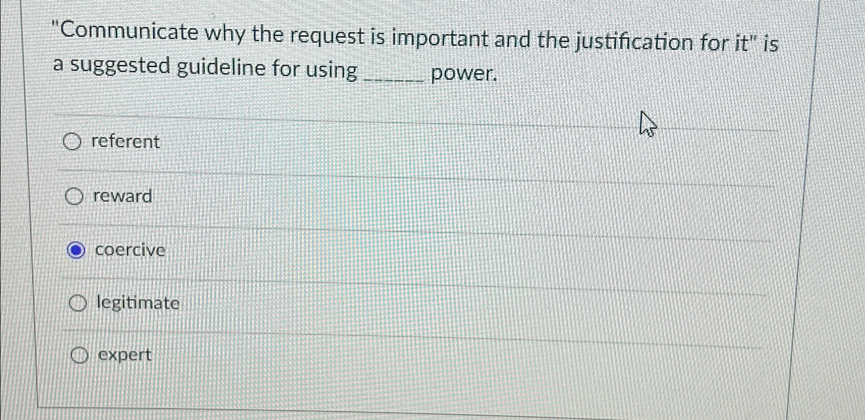  "Communicate why the request is important and the justification for it"